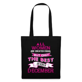 December Woman - Tote Bag - black - Front