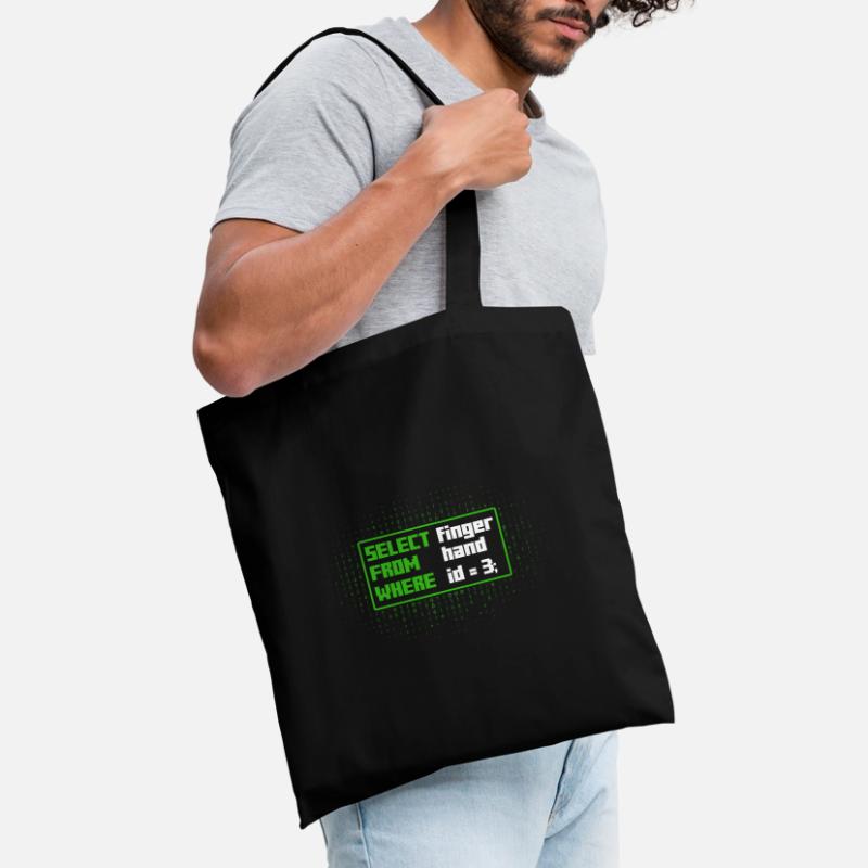 SELECT finger FROM hand Software Developer Tote Bag