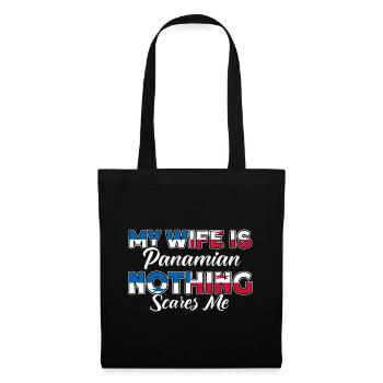 Drapeau panaméen cadeau racines panaméennes - Sac en tissu - noir - Devant