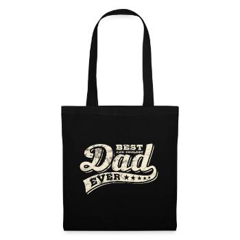 Meilleur papa de tous les temps - Meilleur papa - Fête des pères - Sac en tissu - noir - Devant