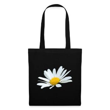Margerite Goose White Flower Marguerites - Tote Bag - black - Front