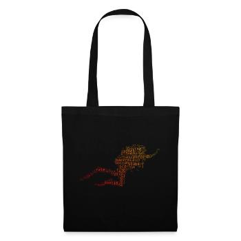 Plongée Plongée Plongée Plongeur Plongeur Plongeur - Sac en tissu - noir - Devant