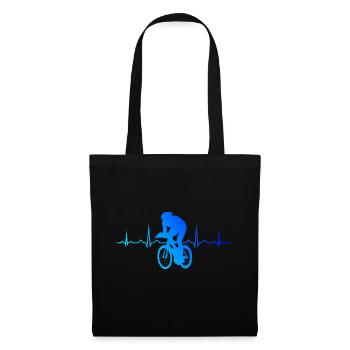 Vélo de course vélo de route femmes hommes cyclistes de course - Sac en tissu - noir - Devant
