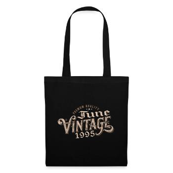 June 1995 Cadeau 29e Anniversaire Vintage 1995 - Sac en tissu - noir - Devant
