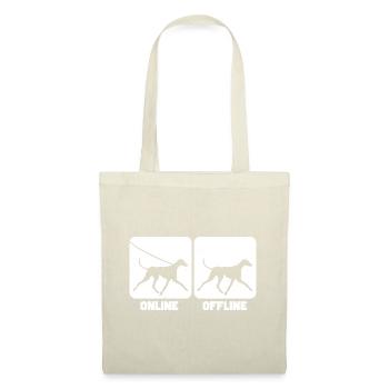 Azawakh - Sac en tissu - nature - Devant