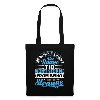 T1d Diabetes - I Handle The Range - Stoffbeutel - Schwarz - Vorne