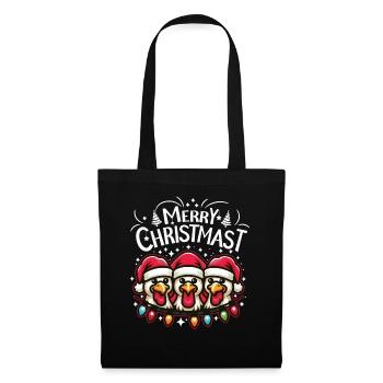 MERRY ChristMAST - Christmas Roast Food Meal - Tote Bag - black - Front