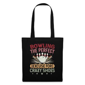 LE BOWLING : L’EXCUSE PARFAITE POUR DES CHAUSSURES FOLLES - Sac en tissu - noir - Devant