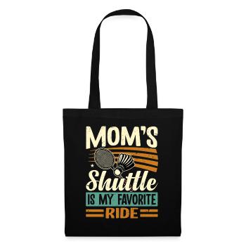 BADMINTON Moms Shuttle - Navette pour enfants - Sac en tissu - noir - Devant