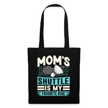 BADMINTON Moms Shuttle - Navette pour enfants - Sac en tissu - noir - Devant