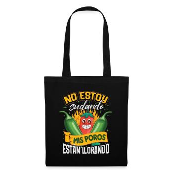 I Don't Sweat My Pores Cry - Chili Cook - Tote Bag - black - Front