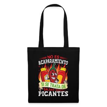 Spicy Food Pepper Lover Outfit for Spicy - Tote Bag - black - Front