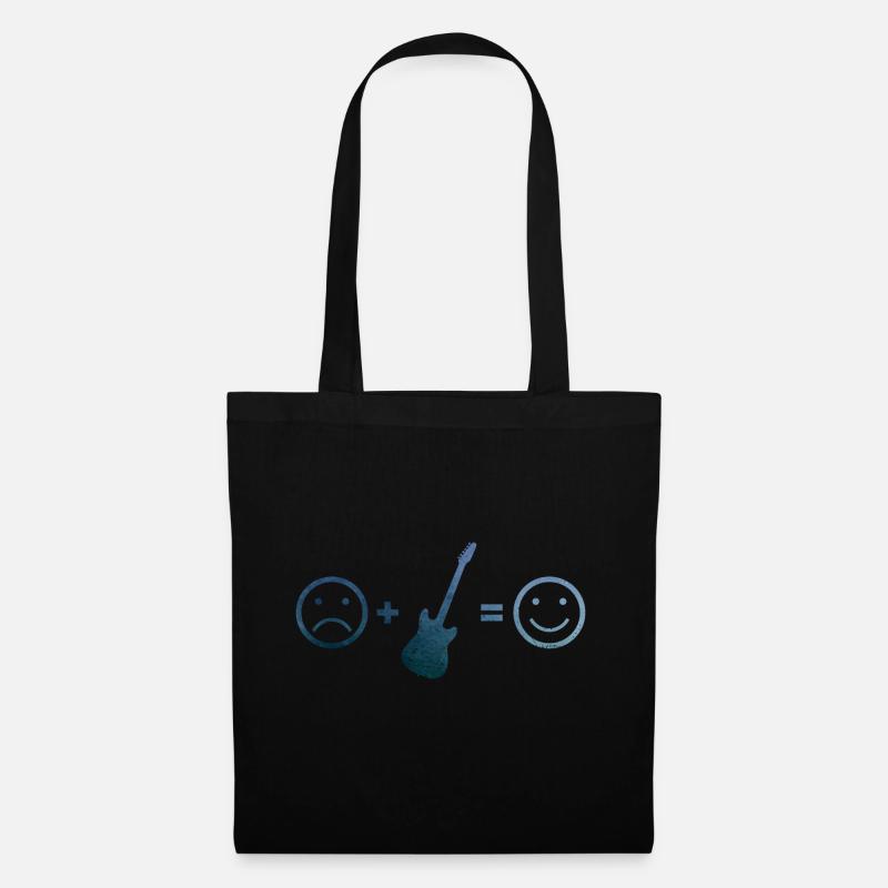 electronic guitar Guitar Guitar Men - Tote Bag - black