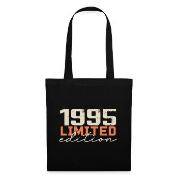 Né en 1995 | Vintage 1995 Anniversaire Rétro - Sac en tissu - noir - Devant