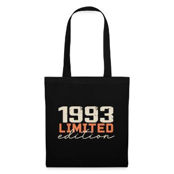 Born in 1993 | Vintage 1993 Retro Birthday - Tote Bag - black - Front