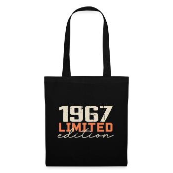 Born in 1967 | Vintage 1967 Retro Birthday - Tote Bag - black - Front