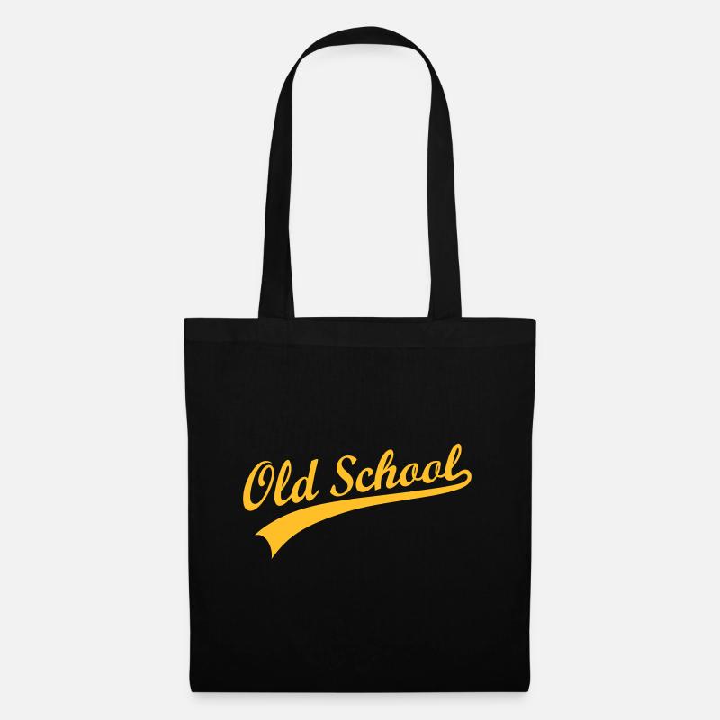 Old school - Sac en tissu - noir