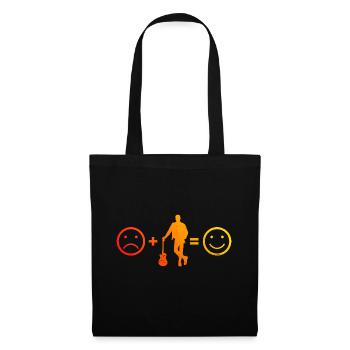 Guitare acoustique guitare électrique guitare électronique gu - Sac en tissu - noir - Devant