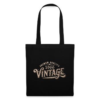 1966 Vintage 1966 Retro 1966 Birthday Gift - Tote Bag - black - Front