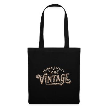 1954 Vintage 1954 Retro 1954 Birthday Gift - Tote Bag - black - Front
