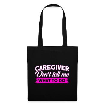 Health Assistance Home Nursing Nurse - Tote Bag - black - Front