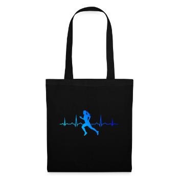 Course Féminine Course Jogging Jogging - Sac en tissu - noir - Devant