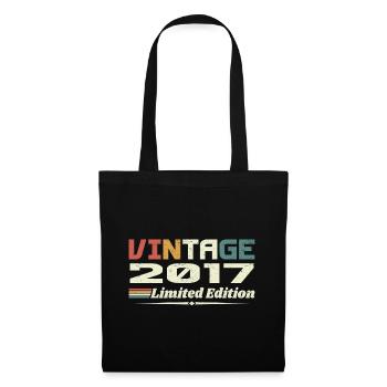 Vintage 2017 Gift 2017 Retro Birthday 2017 - Tote Bag - black - Front