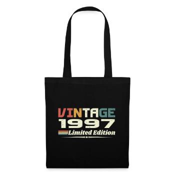 Vintage 1997 Gift 1997 Birthday 1997 Retro - Tote Bag - black - Front