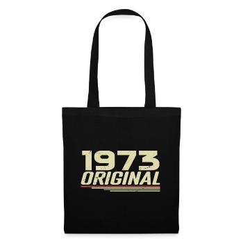 Born in 1973 Vintage 1973 Retro Birthday 1973 - Tote Bag - black - Front