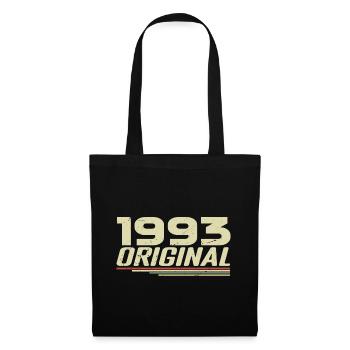 Born in 1993 Vintage 1993 Retro Birthday 1993 - Tote Bag - black - Front