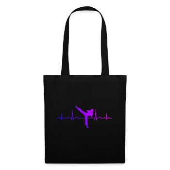 Kickboxing Femmes Kickboxing Hommes - Sac en tissu - noir - Devant