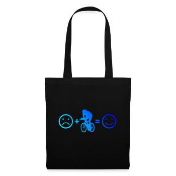 Vélo de route Cyclisme de route Vélo de route Vélo de route - Sac en tissu - noir - Devant