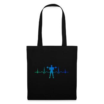 Cardio, Endurance Training, Weightlifting, Fitness - Tote Bag - black - Front