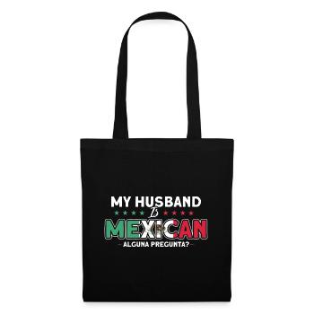 Mexiko Mexikanische Wurzeln Geschenk - Stoffbeutel - Schwarz - Vorne