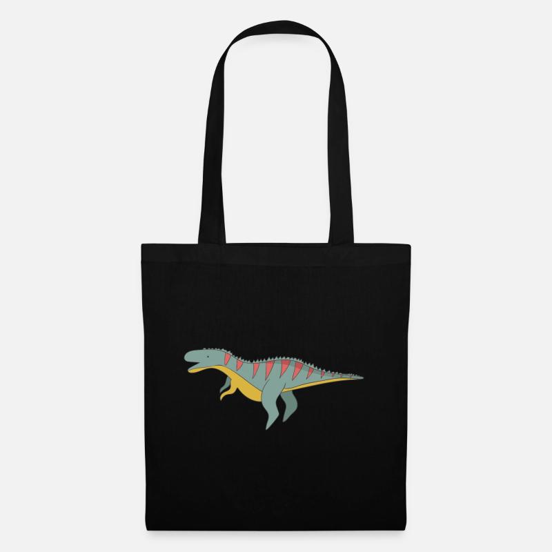Dinosaur Dino - Tote Bag - black