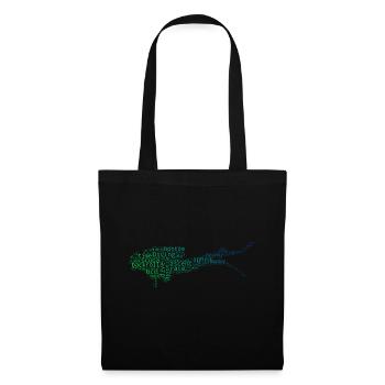 Scuba Taucher Scuba Tauchen Tauchen Herren - Stoffbeutel - Schwarz - Vorne