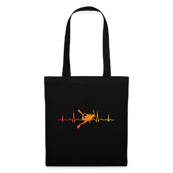 Plongée Femmes Plongée sous-marine Plongée Hommes - Sac en tissu - noir - Devant
