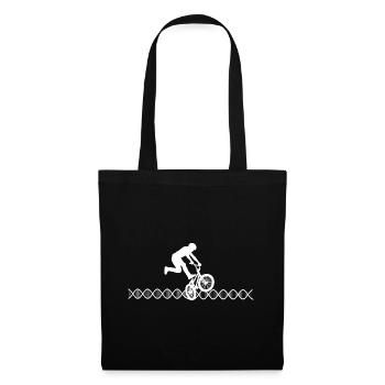 DNA Bmx - Sac en tissu - noir - Devant
