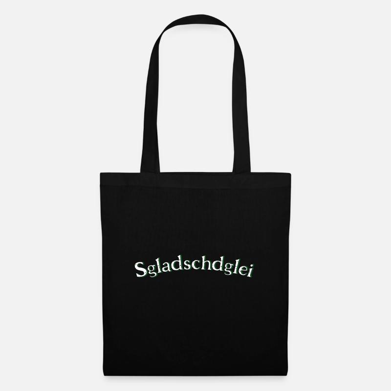 Sgladschdglei - Stoffbeutel - Schwarz