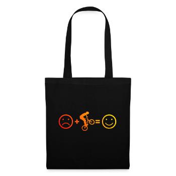 Femmes bmx vélo bmx jeunes hommes bmx cyclisme - Sac en tissu - noir - Devant