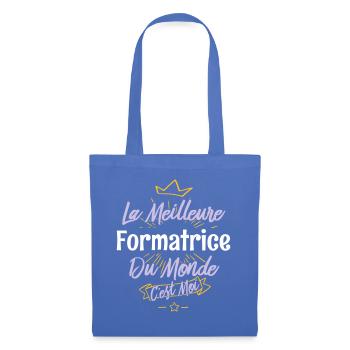 La meilleure formatrice du monde - Sac en tissu - bleu pâle - Devant