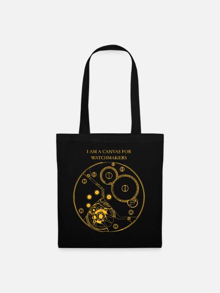 Canvas For Watchmakers - Tote Bag - black
