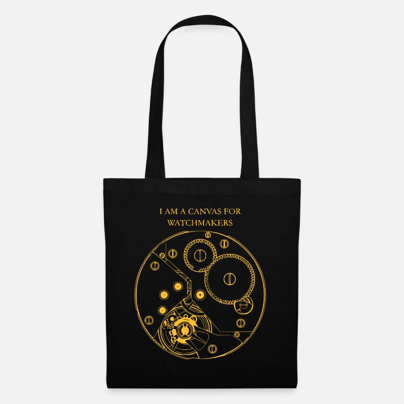 Canvas For Watchmakers - Tote Bag - black