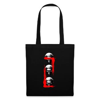 Three Wise Monkeys - Stoffbeutel - Schwarz - Vorne