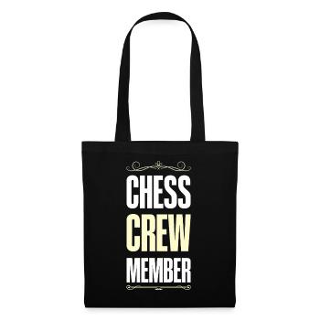 Chess Crew - Stoffbeutel - Schwarz - Vorne