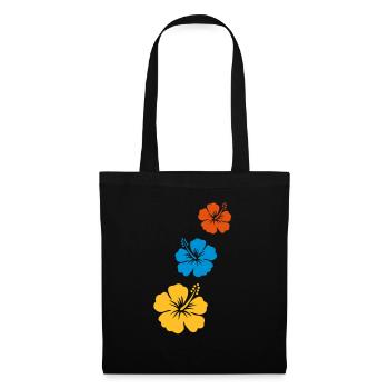 hibiscus tahiti 3 - Tote Bag - black - Front