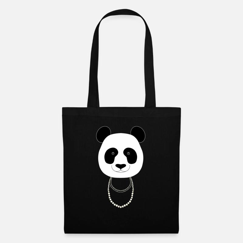 Coco Panel by Pandalicious.Me - Tote Bag - black