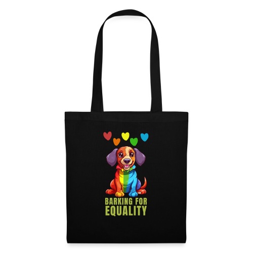 Barking for equality - Gay pride - Stoffveske