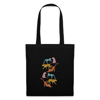 Wild animals - Tote Bag - black - Front