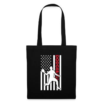 Ballon chasseur Sport Us Flag - Sac en tissu - noir - Devant